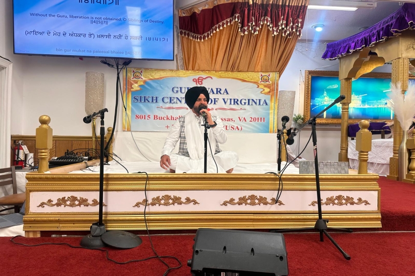 ਗੁਰਦੁਆਰਾ ਸਿੱਖ ਸੈਂਟਰ ਵਰਜ਼ੀਨੀਆਂ &rsquo;ਚ ਪੰਥ ਪ੍ਰਸਿੱਧ ਵਿਦਵਾਨ ਭਾਈ ਸਰਬਜੀਤ ਸਿੰਘ ਧੂੰਦਾ ਨੇ ਸੰਗਤਾਂ ਨਾਲ ਵਿਚਾਰਾਂ ਦੀ ਸਾਂਝ ਪਾਈ